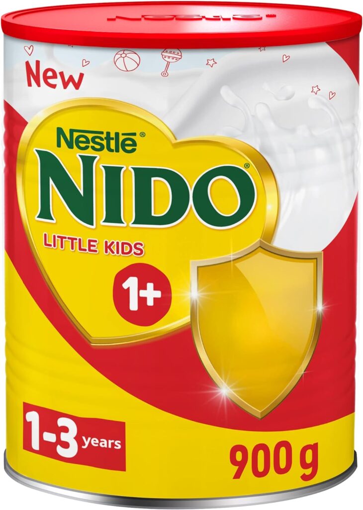تركيبة حليب الاطفال نيدو للصغار من عمر 1-3 سنوات