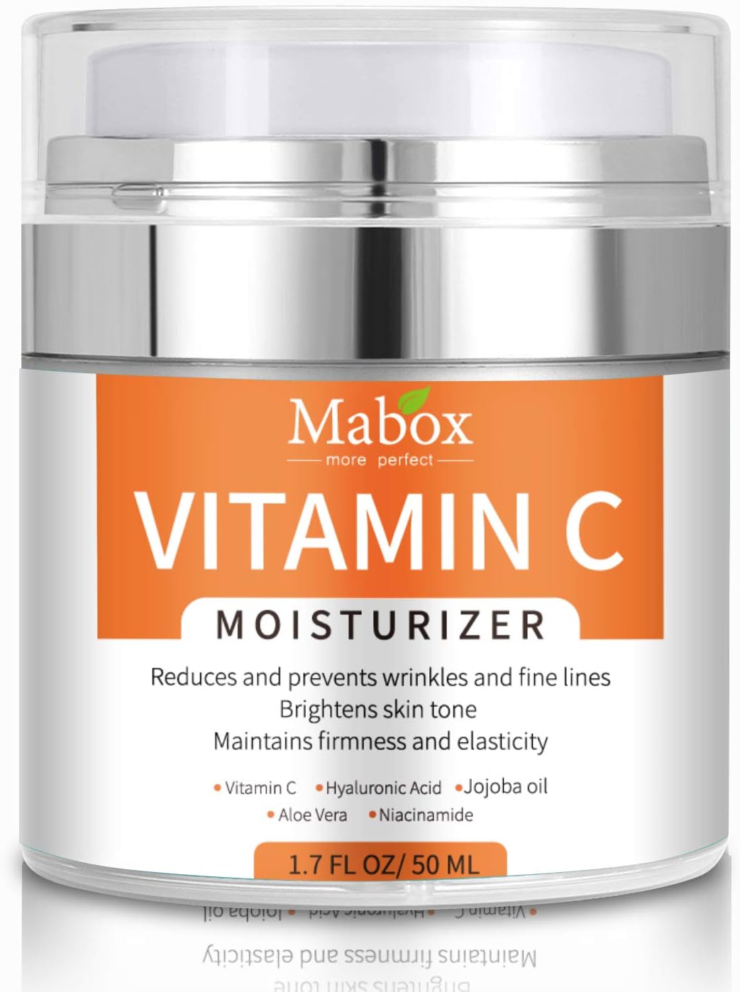 كريم مرطب فيتامين C مضاد للشيخوخة والتجاعيد من مابوX