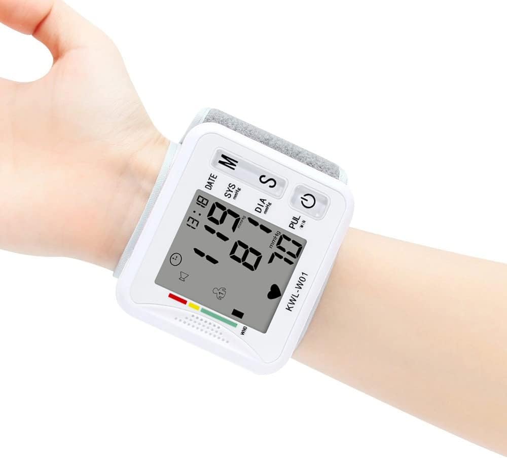 جهاز قياس ضغط الدم من دي ام جي، جهاز مراقبة ضغط الدم العلوي من الذراع، جهاز محمول لمراقبة ضغط الدم في المعصم